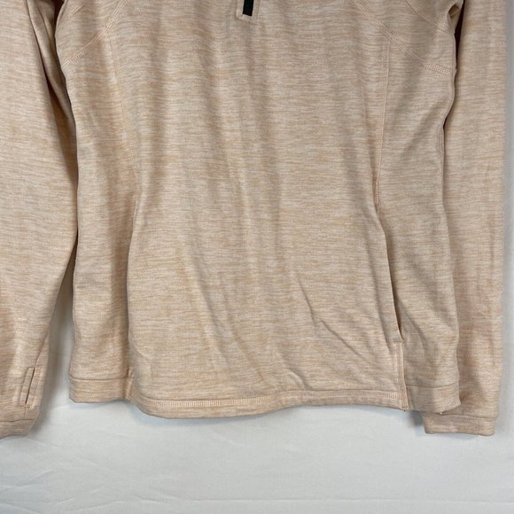 T by Talbots Jacket Women's Size P Peach‎ Track Running Athleisure 1/2 Zip - Picture 4 of 15